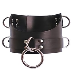 Collier minerve double boucle ceinture
