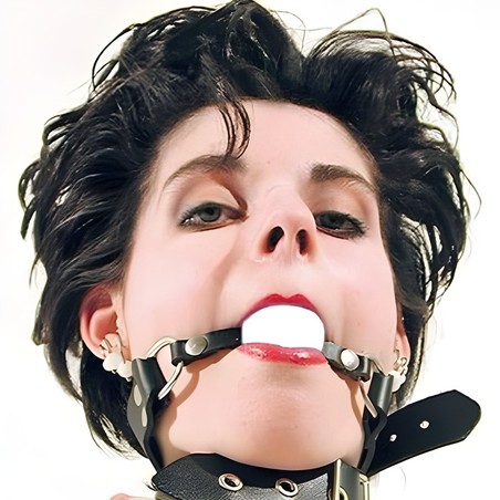 Ball gag Gusto blanc