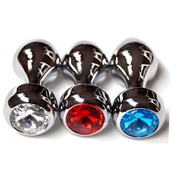 Rosebud anal alu finition silver
