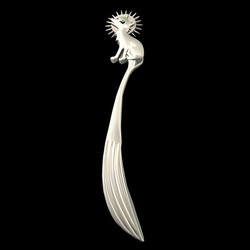 Roulette de Wartenberg renard dentée en métal