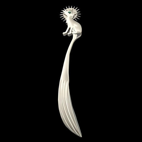 Roulette de Wartenberg renard dentée en métal