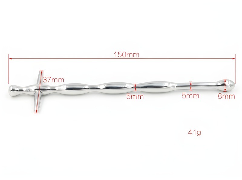 Plug de penis dilatation effet vague avec frein
