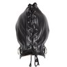 Cagoule de bondage avec fermeture zip yeux et bouche