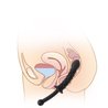 Plug anal et vaginal en silicone 25 cm
