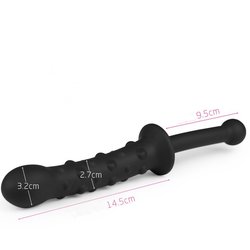 Plug anal et vaginal en silicone 25 cm