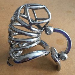 Cage de chatete acier avec nouveau systeme de fermeture sans cadenas