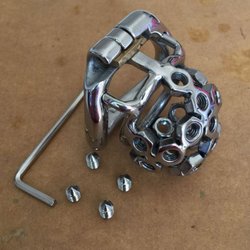 Cage de chatete 4 vis avec systeme de fermeture sans cadenas 51 mm