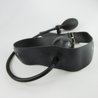 Penis gag gonflable en latex naturel noir