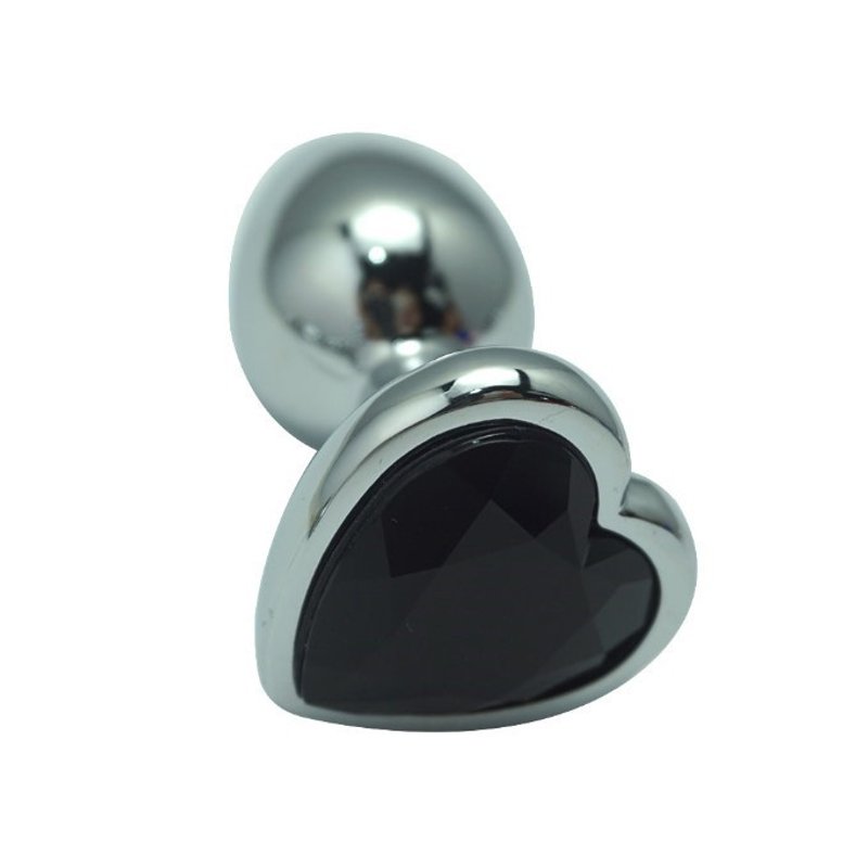 Rosebud bijou anal forme coeur taille XL