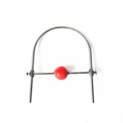 Ring gag ball acier inoxydable