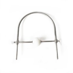 Ring gag ball acier inoxydable