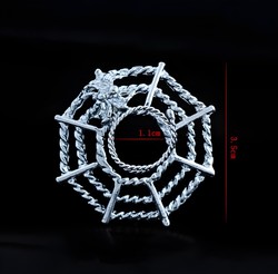 Pinces tétons toile d'araignée