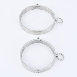 Collier de soumission pour femme en acier inoxydable