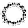 Cock Ring Ball en chrome 3 tailles