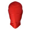 Cagoule complète en lycra rouge