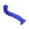 Gode en verre torsade18 cm x 3.2 cm
