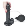 Gode éjaculateur Réaliste Squirt 18 X 4.5 cm Noir