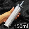 Seringue et catheter injection anale