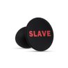 Bijou anal Slave en silicone 5,5 x 3,3 cm