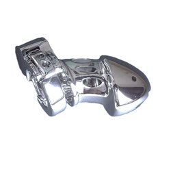 Cage de chasteté métal à anneau ajustable