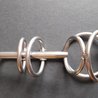 Cage de chasté triple anneaux Baguette du prince