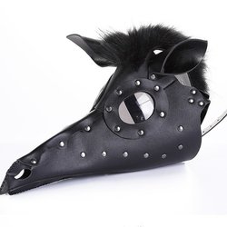 Masque medecin de la peste cheval