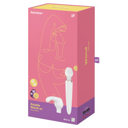 Satisfyer - Double Wand-er Satisfyer 33cm Blanc