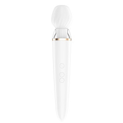Satisfyer - Double Wand-er Satisfyer 33cm Blanc