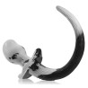 Oxballs - Plug Queue Puppy Tail Mastiff Blanc 12 x 7cm