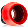 Oxballs - Plug Tunnel Colossus Pighole XXXXL Noir-Rouge 17 x 13.5cm