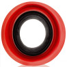 Oxballs - Plug Tunnel Colossus Pighole XXXXL Noir-Rouge 17 x 13.5cm