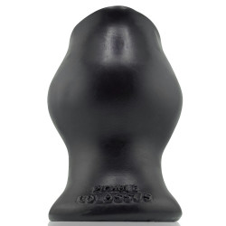 Oxballs - Plug Tunnel Colossus Pighole XXXXL Noir 17 x 13.5 cm