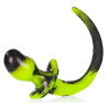 Oxballs - Plug Queue Puppy Tail Bulldog Jaune11.5 x 6cm