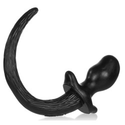 Oxballs - Plug Queue Puppy Tail Bulldog Noir 11.5 x 6cm