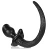 Oxballs - Plug Queue Puppy Tail Bulldog Noir 11.5 x 6cm