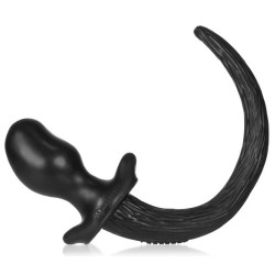 Oxballs - Plug Queue Puppy Tail Bulldog Noir 11.5 x 6cm