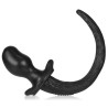 Oxballs - Plug Queue Puppy Tail Bulldog Noir 11.5 x 6cm