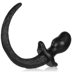 Oxballs - Plug Queue Puppy Tail Bulldog Noir 11.5 x 6cm