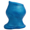 Oxballs - Plug Tunnel Pig-Hole Platinum Bleu 14 x 11 cm