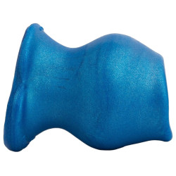 Oxballs - Plug Tunnel Pig-Hole Platinum Bleu 14 x 11 cm