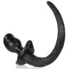 Oxballs - Plug Queue Puppy Tail Beagle Noir 9.5 x 5cm