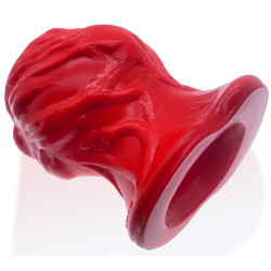 Oxballs - Plug Tunnel Oxballs PigHole Squeal FF 13 x 11.5cm Rouge
