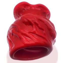 Oxballs - Plug Tunnel Oxballs PigHole Squeal FF 13 x 11.5cm Rouge
