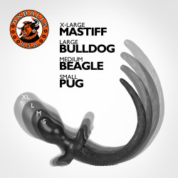 Oxballs - Queue Puppy Tail Beagle Jaune 9.5 x 5cm