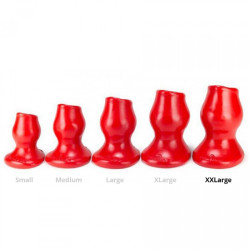 Oxballs - Plug Pig-Hole Fuck XXL 14 x 9cm Rouge