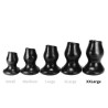 Oxballs - Plug pig-Hole Fuck XXL 14 x 9cm Noir