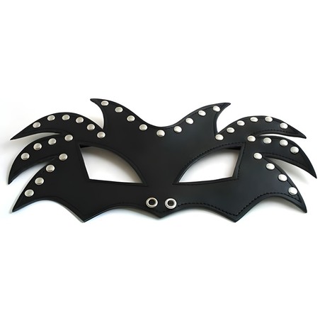 Masque de dragon noir