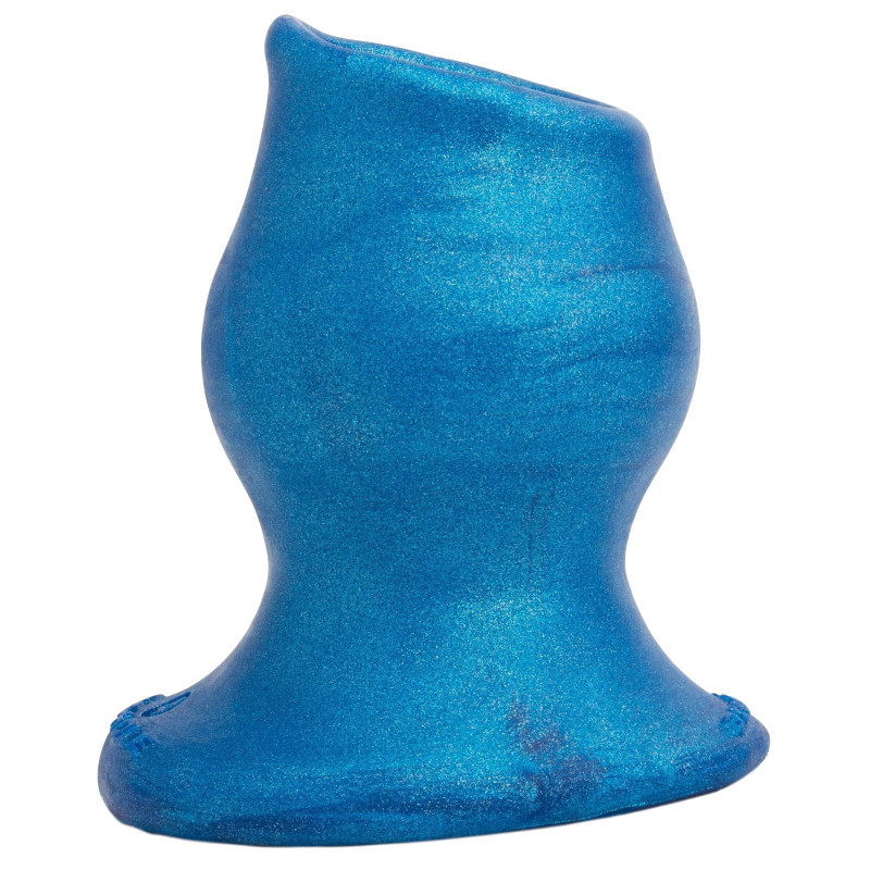 Oxballs - Plug Tunnel Pig-Hole Platinum Bleu 12 x 8.5 cm
