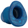 Oxballs - Plug Tunnel Pig-Hole Platinum Bleu 12 x 8.5 cm