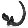Oxballs - Plug Queue Puppy Tail Pug Noir 8 x 4.4cm